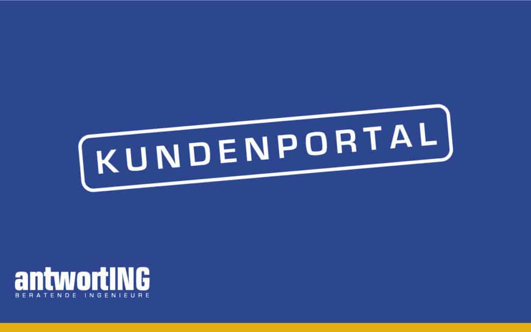 kurz erklärt — Kundenportal